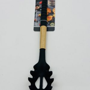 Pasta Server with Wooden Handle