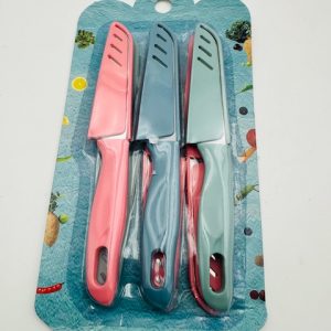 6-Piece Non-Stick Colorful Kitchen Knife Set