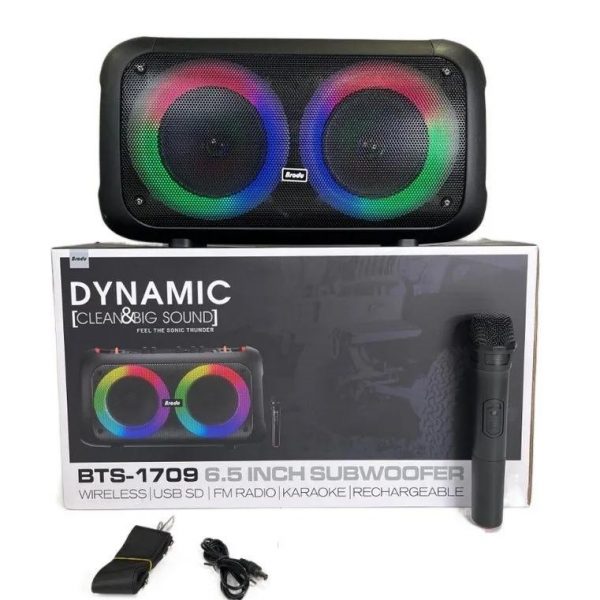 Brodu BTS-1709 6.5-Inch Dynamic Subwoofer Speaker