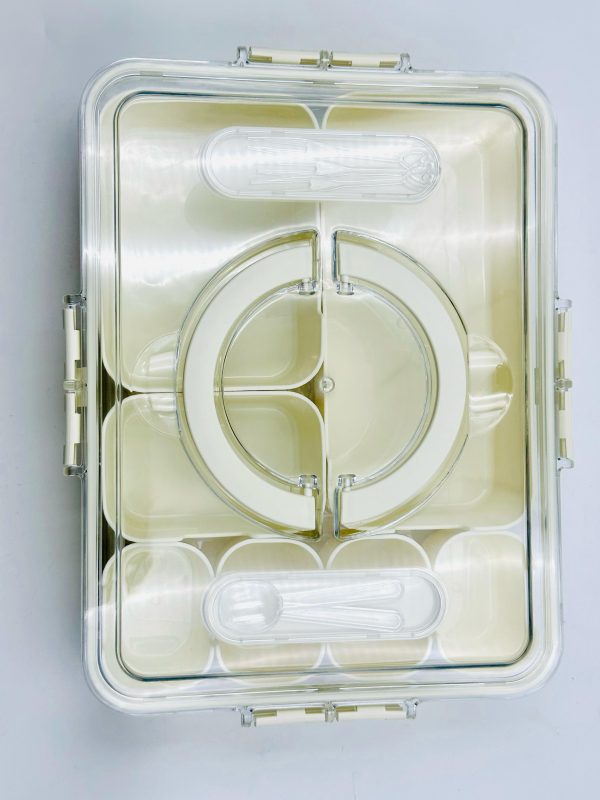 8- Multi Compartment Food Storage Box