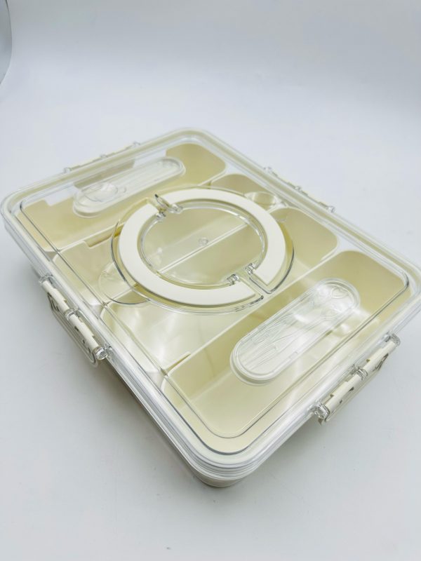 4-Compartment Long Section Storage Box - Image 2
