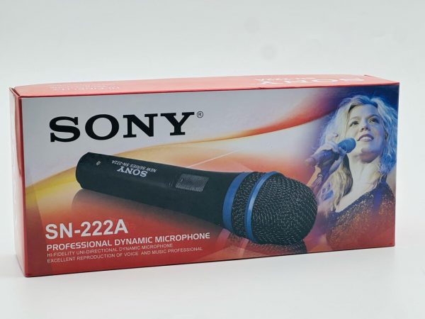 SONY SN-222A Professional Dynamic Microphone (With Cable)