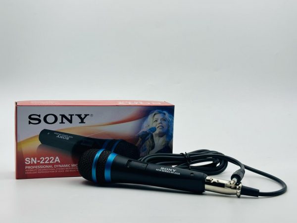SONY SN-222A Professional Dynamic Microphone (With Cable) - Image 2