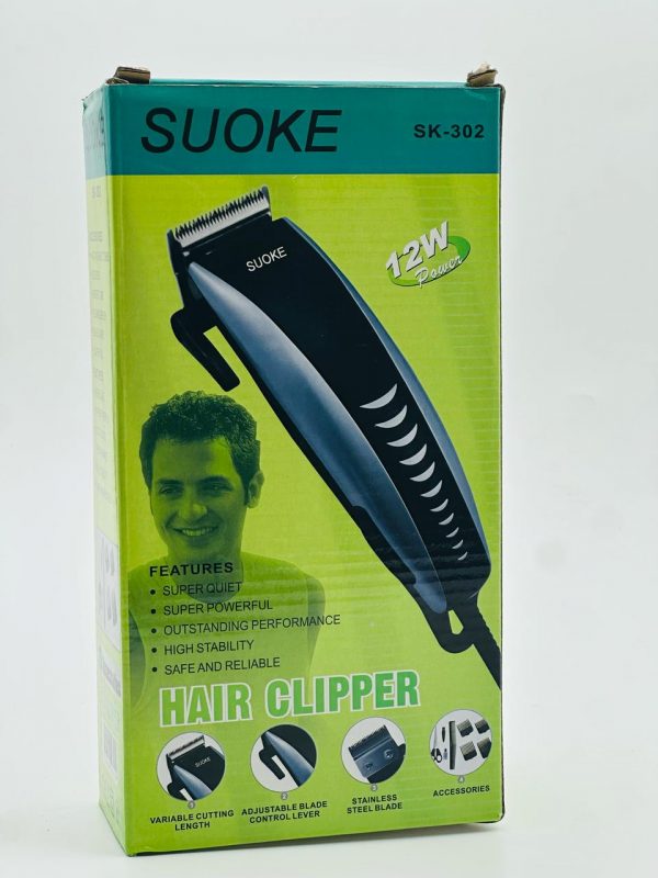 SUOKE SK-302 Hair Clipper (12W Power)