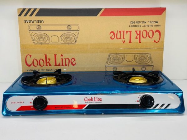 Cook Line Double Burner Gas Stove