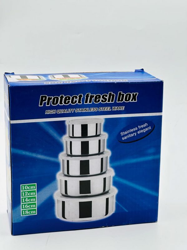 Protect Fresh Box – Stainless Steel Food Storage Container Set (5 pcs)