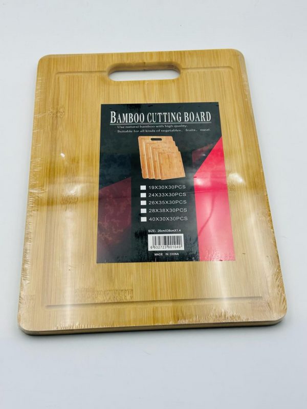 Bamboo Cutting Board – 26x36cm