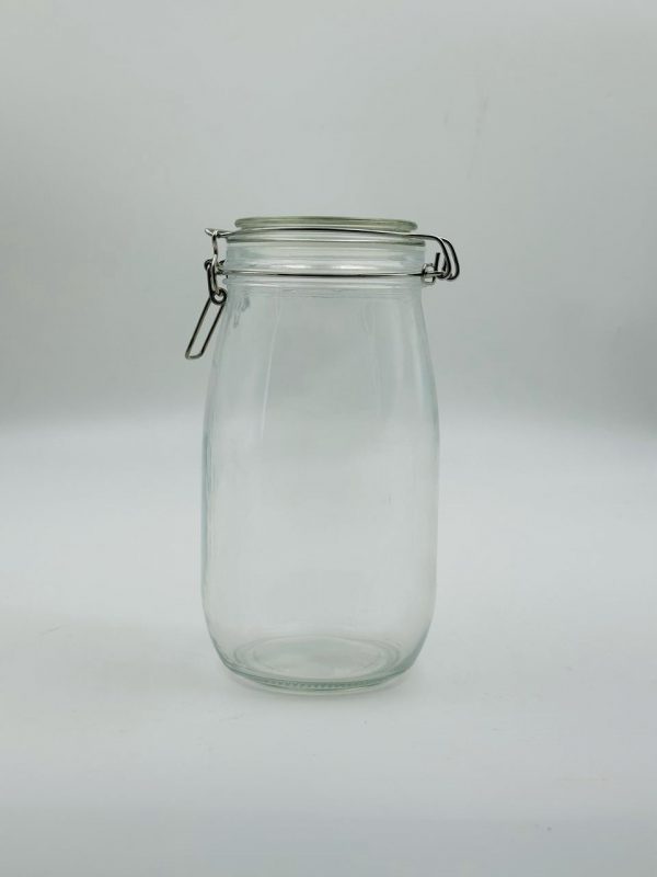 Glass Storage Jar with Clip Lid