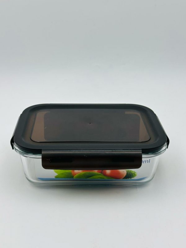 1520ml Rectangular Glass Food Storage Container
