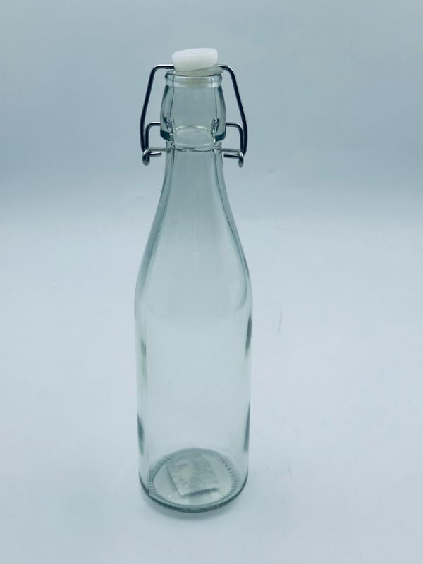 Glass Swing Top Bottle (Medium)