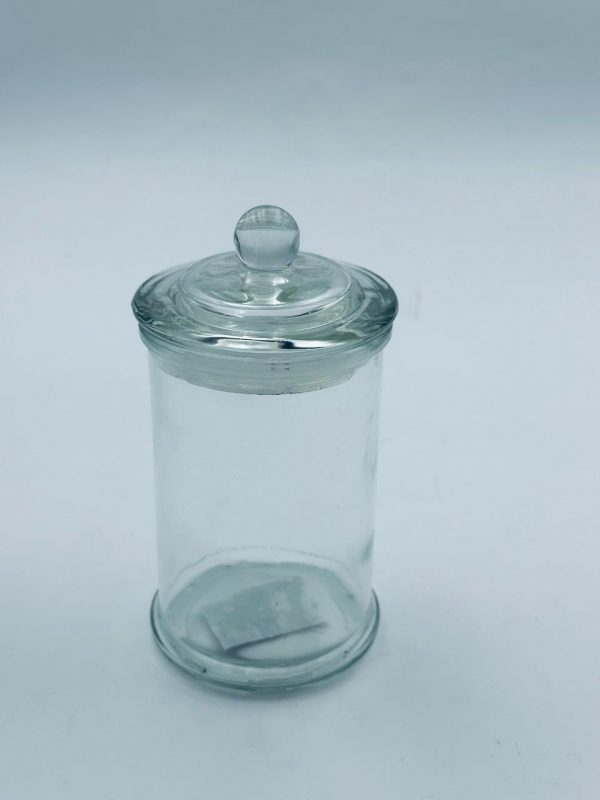 Medium Glass Storage Jar with Lid