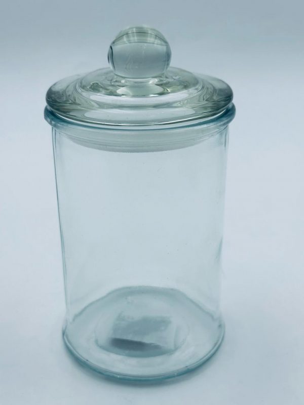 Large Glass Storage Jar with Lid