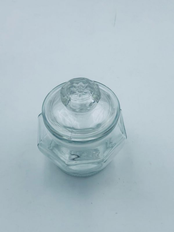 Small Glass Candy/Storage Jar with Lid - Image 2