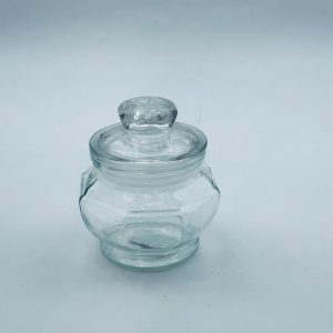 Small Glass Candy/Storage Jar with Lid