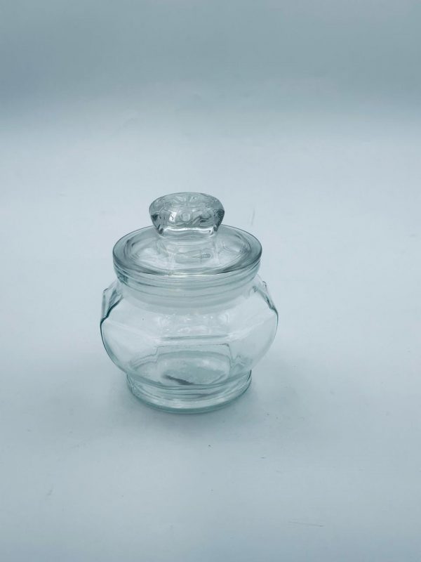 Small Glass Candy/Storage Jar with Lid