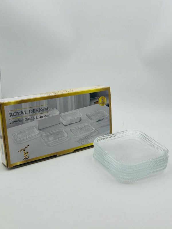 Royal Design Premium-Quality Glassware – 6-Piece Set