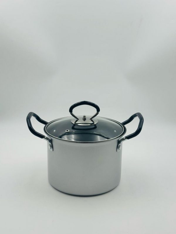 Premium Aluminium Cooking Pot with Glass Lid