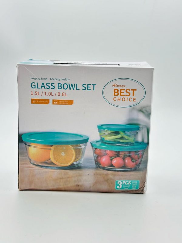 Always Best Choice Glass Bowl Set – 3