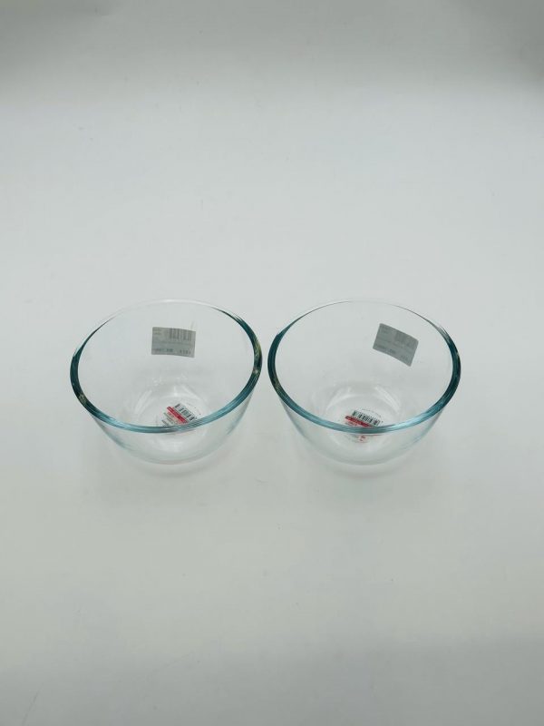 Red Cherry Glass Bowl Set – 2 Pcs - Image 3