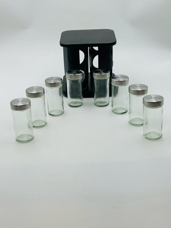 Spice Carousel 8 Jar Rotating Organizer - Image 2