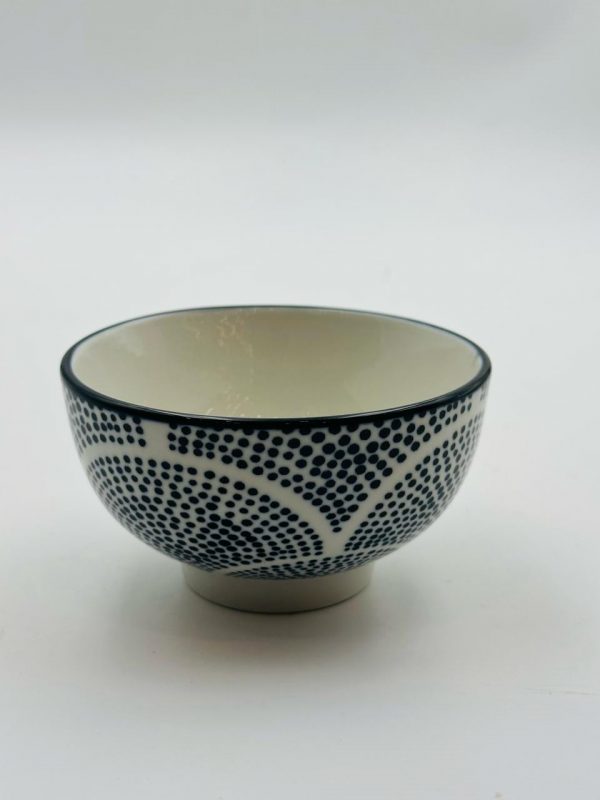 Ceramic Bowl Small with Dot Pattern