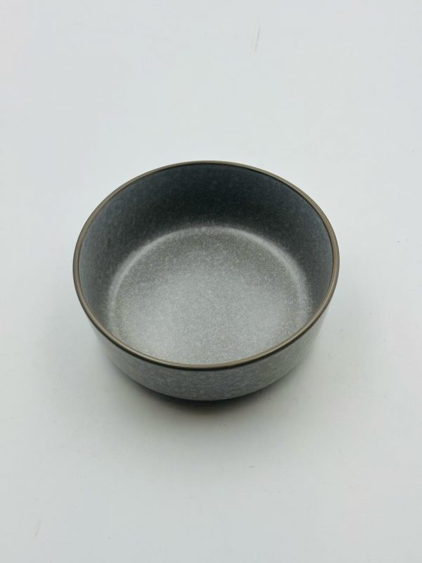 Ceramic Grey Stone Finish Bowl - Image 2
