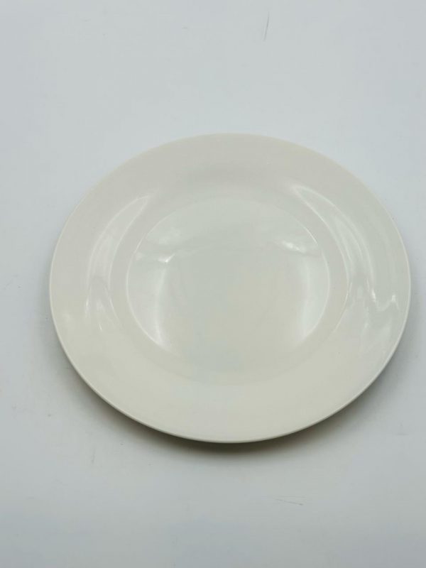 Classic White Ceramic Dinner Plate