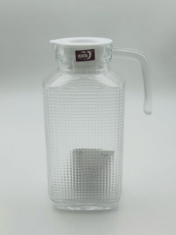 Deli Glass Peak Block Jug 1.6.L - Image 2