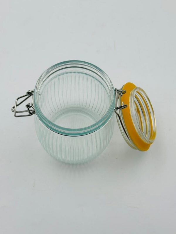 Glass Storage Jar with Airtight Seal 750ML - Image 2