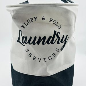 Two-Tone Foldable Laundry Basket