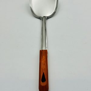 Stainless Steel Turner with Wooden Handle