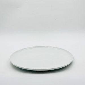 Classic White Ceramic Dinner Plate