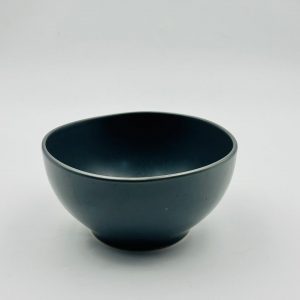 Matte Grey Ceramic Bowl