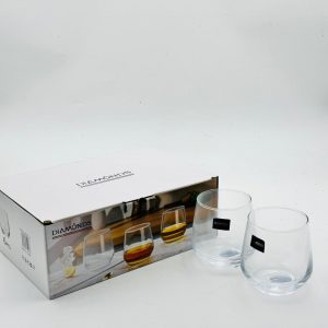 DIAMONDS Premium Stemless Glass Set 1PCS