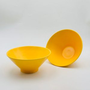 Bright Yellow Modern Serving Bowl
