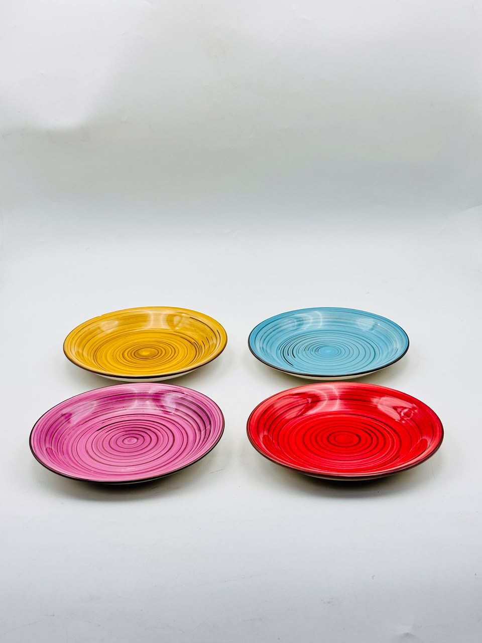 Colorful Glass Serving Plates, photograph 2