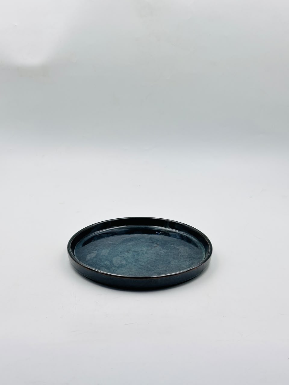 Dark Blue Ceramic Plate