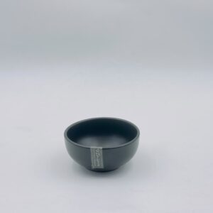 Dark Grey Round Ceramic Bowl – Single Piece